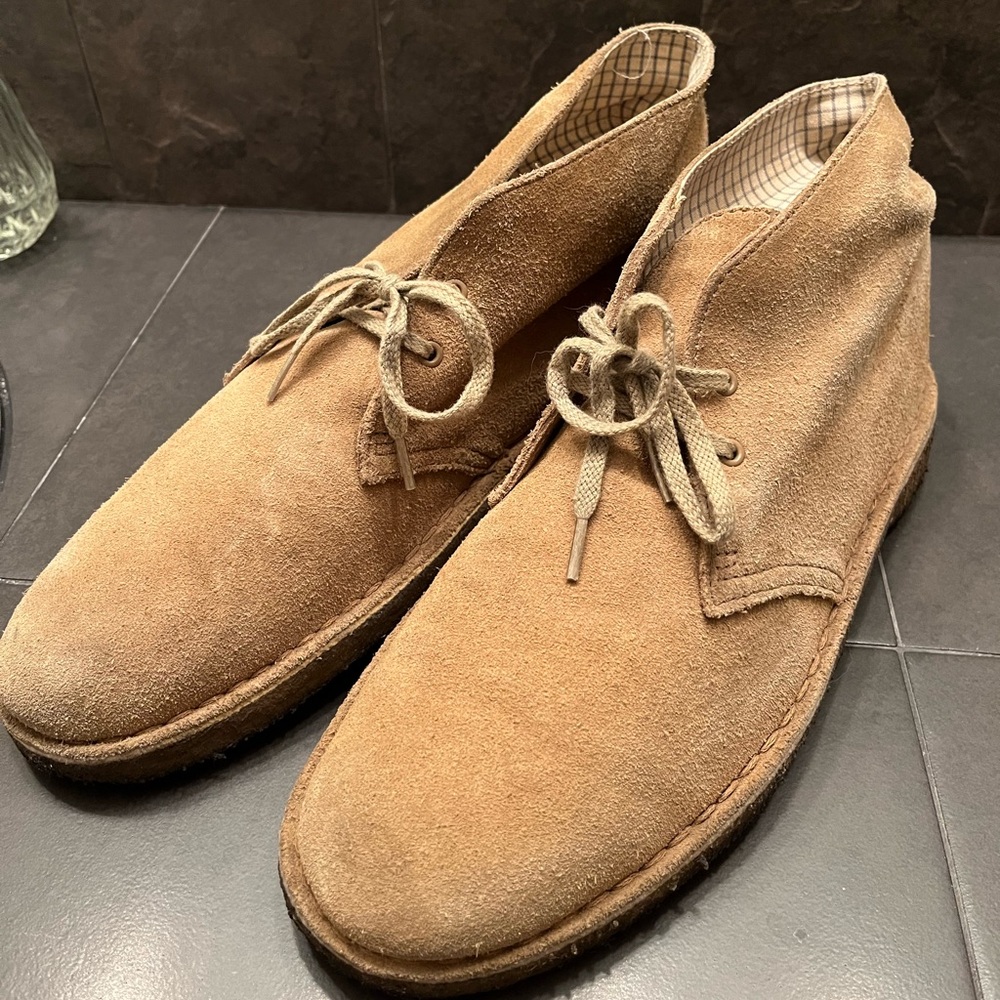 Clarks Original desert boot, sand men’s 9